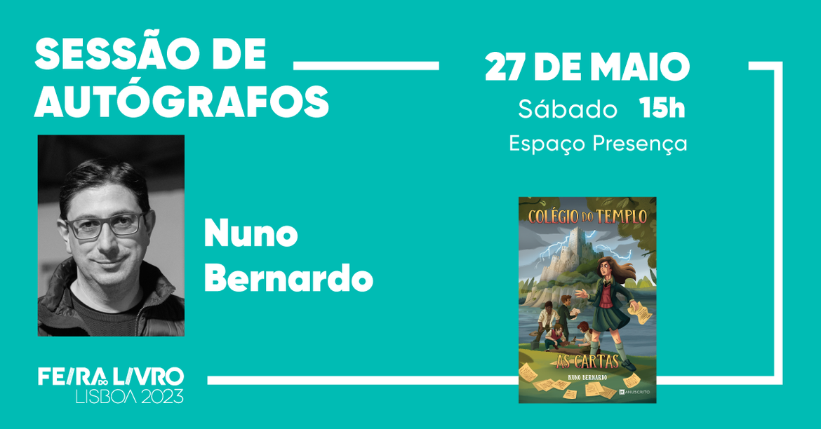 Sessão de Autógrafos com Nuno Bernardo