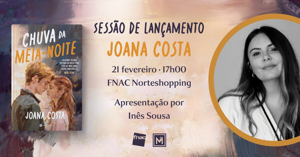 Sessão de lançamento | «Chuva da Meia-Noite», de Joana Costa