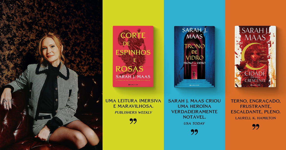 Guia para fãs de fantasia romântica: todas as séries de Sarah J. Maas