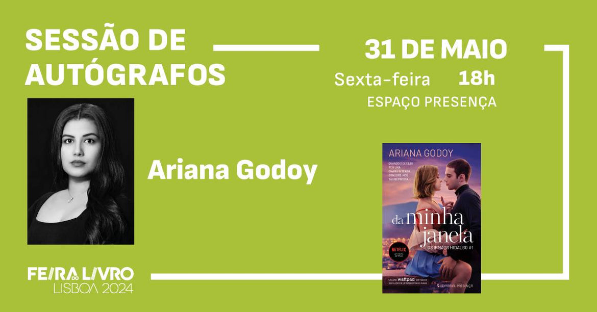 FLL2024 | Sessão de Autógrafos com Ariana Godoy