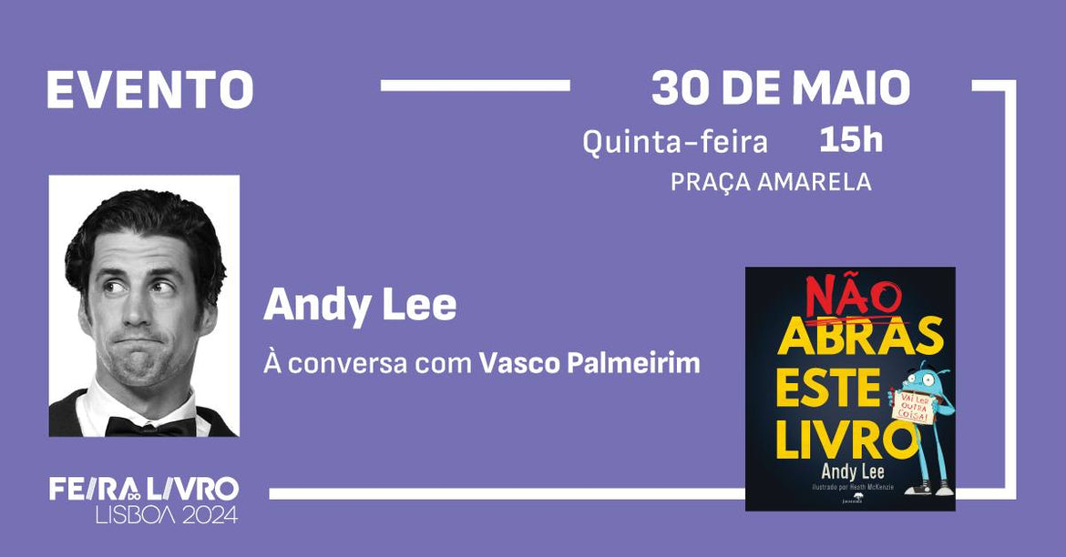 FLL2024 | Andy Lee à conversa com Vasco Palmeirim - Galeria do Evento