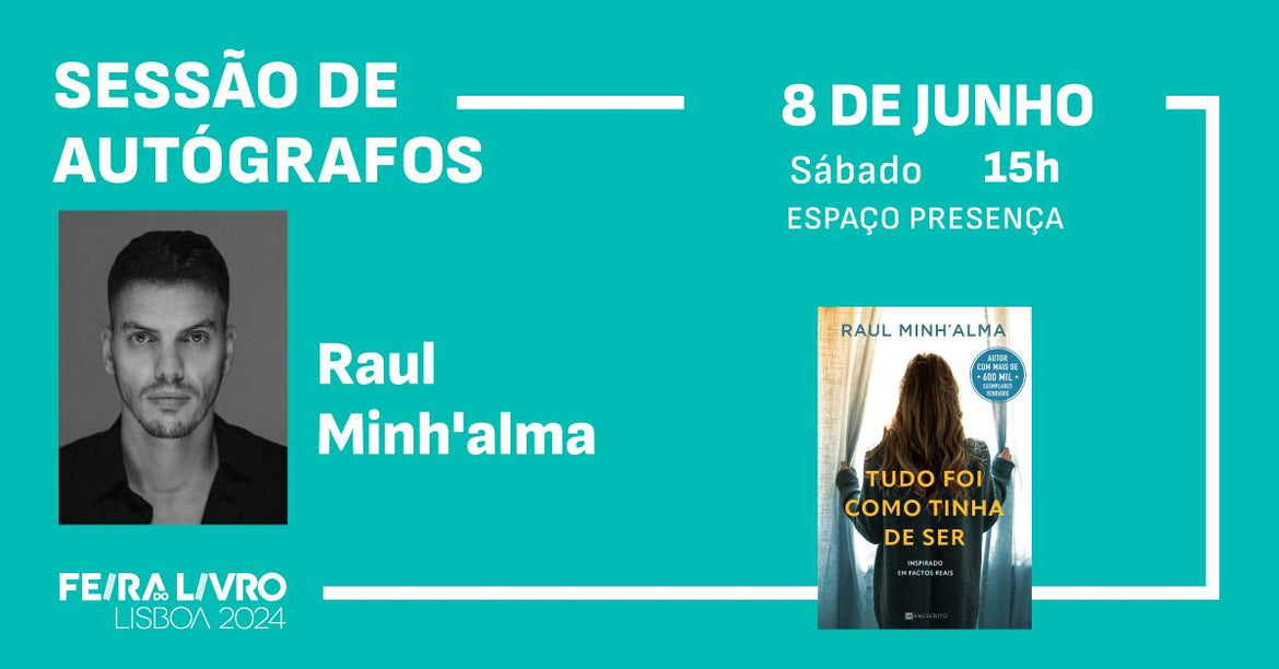 FLL2024 | Sessão de autógrafos com Raul Minh'alma