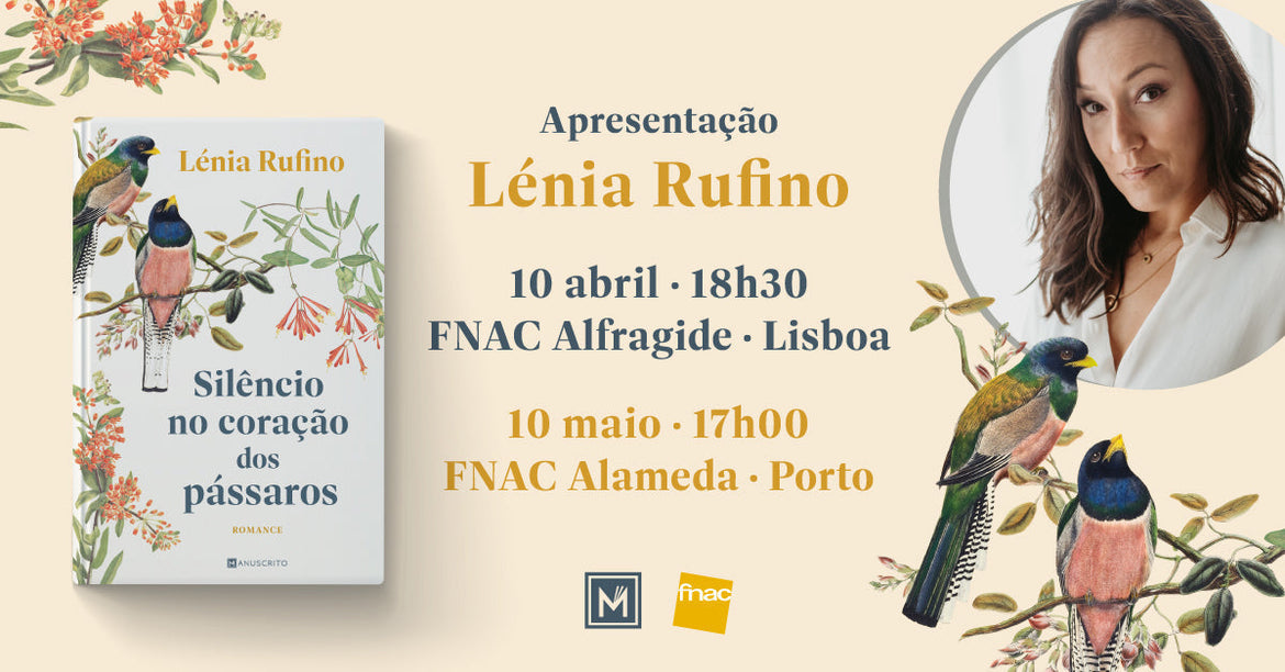Lançamento de «Silêncio no Coração dos Pássaros». de Lénia Rufino