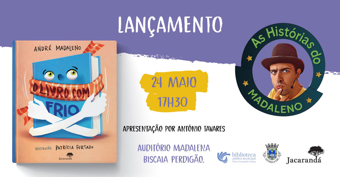 Lançamento de «O Livro com Frio», de André Madaleno