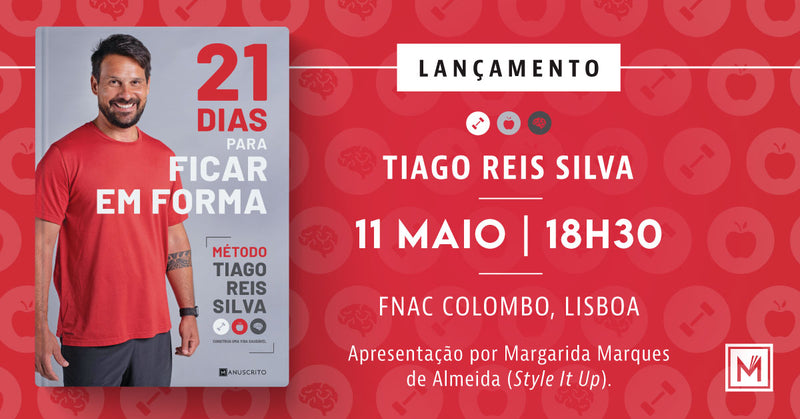 Lançamento de «21 dias para ficar em forma», de Tiago Reis Silva