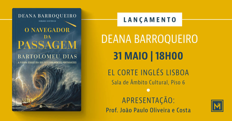 Lançamento de «O Navegador da Passagem», de  Deana Barroqueiro