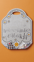 A Minha Malinha de Autocolantes Prateada