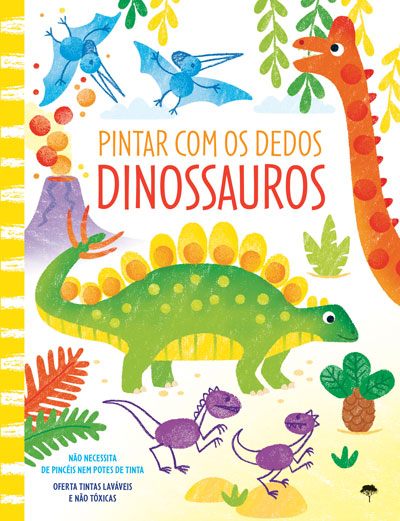 Dinossauros - Pintar com os Dedos