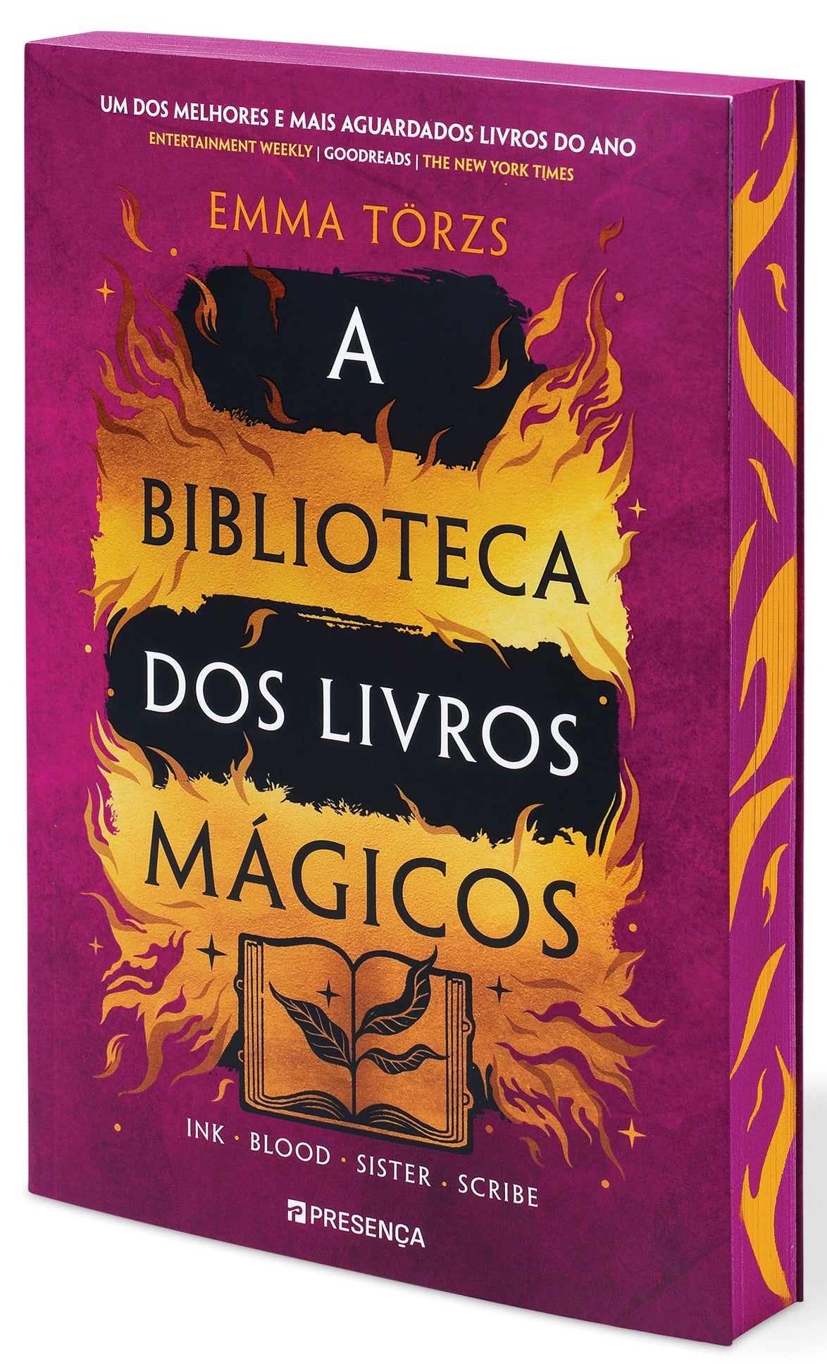 A Biblioteca dos Livros Mágicos — Edição especial com sprayed edges