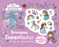 Princesas Encantadas - Mala de Atividades com Autocolantes