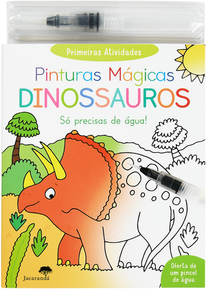Primeiras Atividades - Pinturas Mágicas Dinossauros