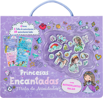 Princesas Encantadas - Mala de Atividades com Autocolantes