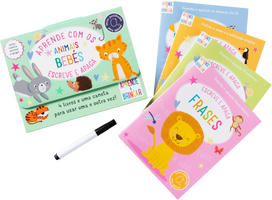 Aprende com os Animais Bebés - Escreve e Apaga
