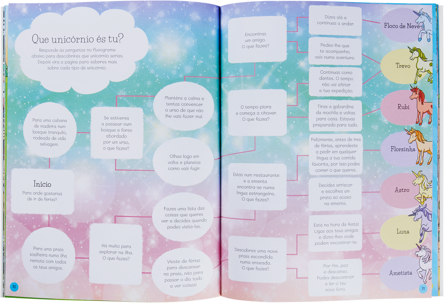 Onde está o Unicórnio? Livro de atividades