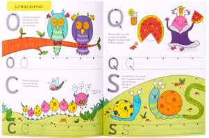 Escreve e Apaga - Letras Maiúsculas