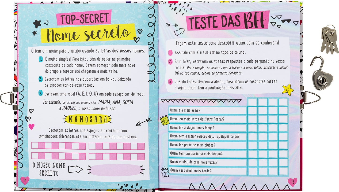 Melhores Amigas para Sempre - O Nosso Livro Supersecreto