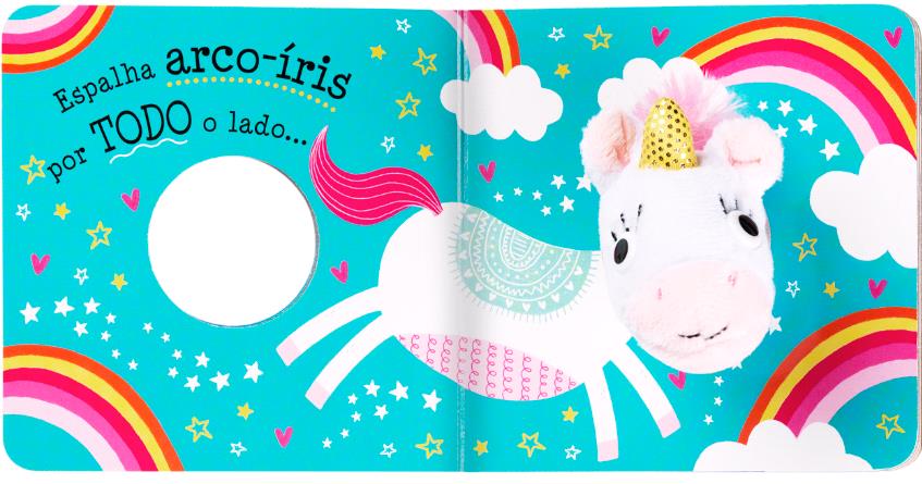 O Meu Unicórnio - Livro com fantoche de dedo