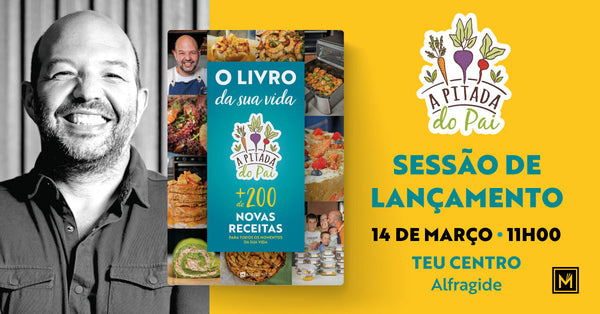 Sessão de lançamento | «A Pitada do Pai - O Livro da Sua Vida», de Rui Marques