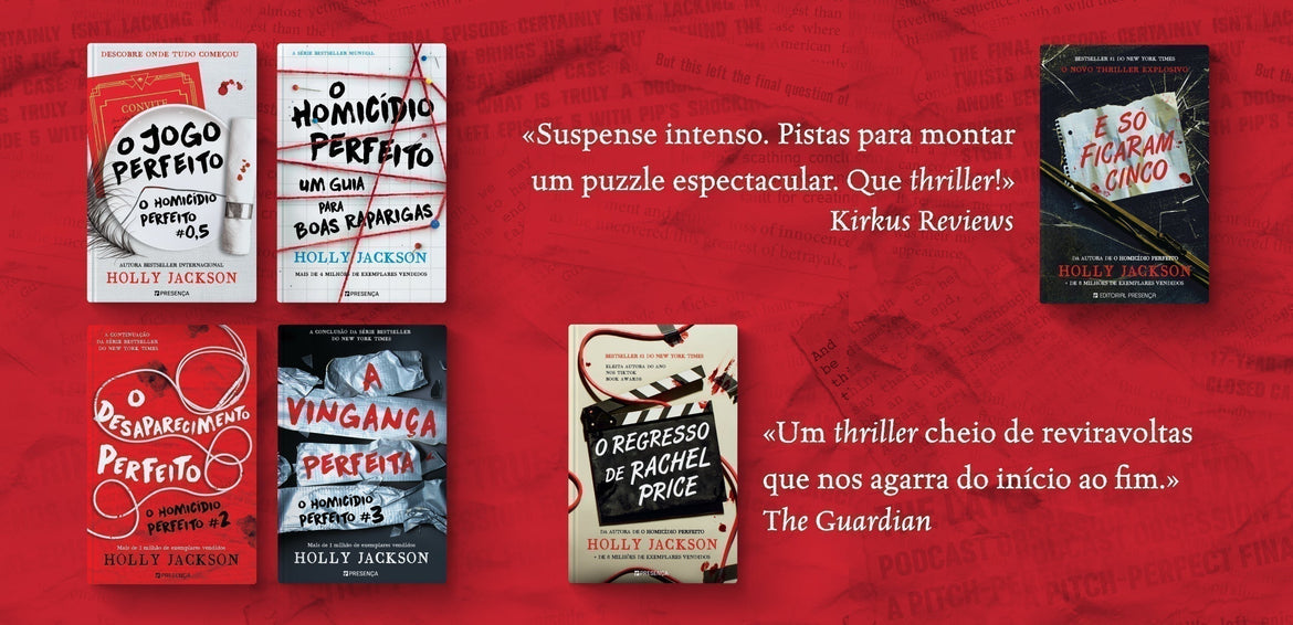 Os thrillers de Holly Jackson que não vai conseguir largar