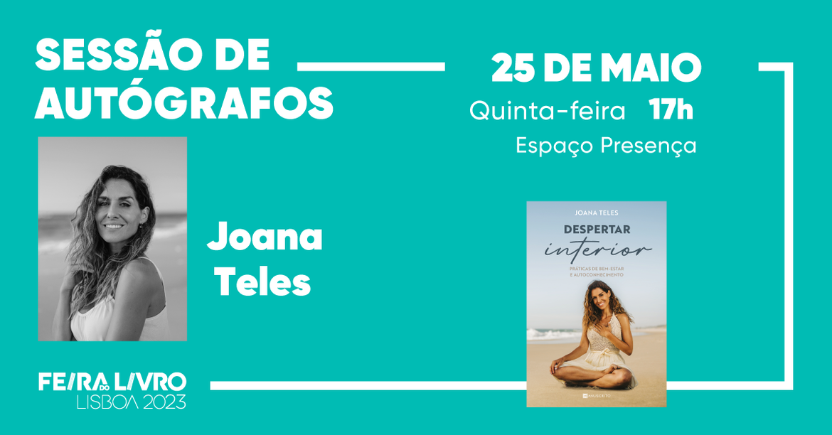 Sessão de Autógrafos com Joana Teles