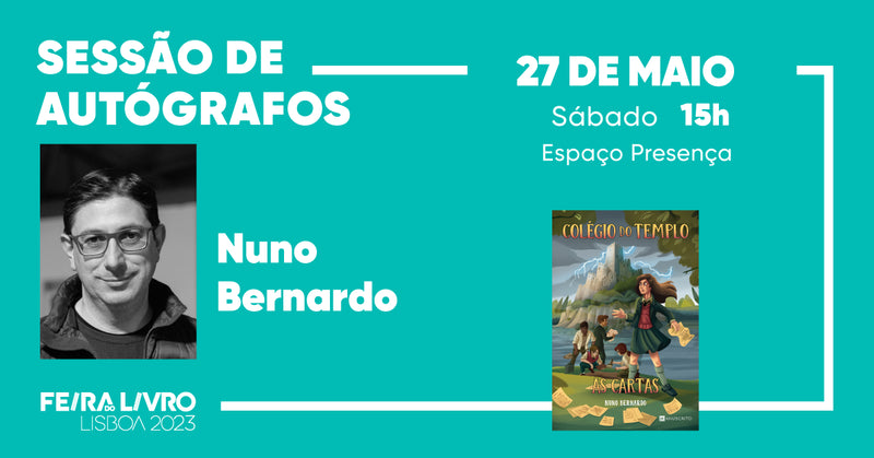 Sessão de Autógrafos com Nuno Bernardo