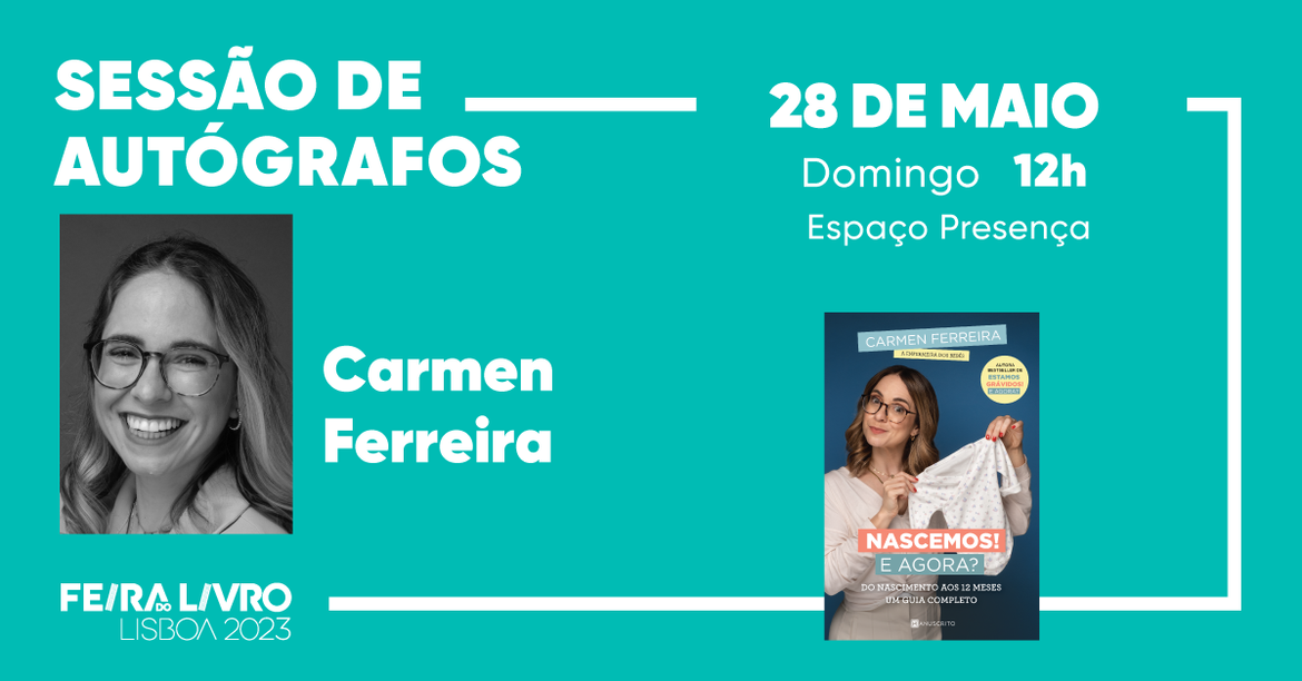 Sessão de Autógrafos com Carmen Ferreira