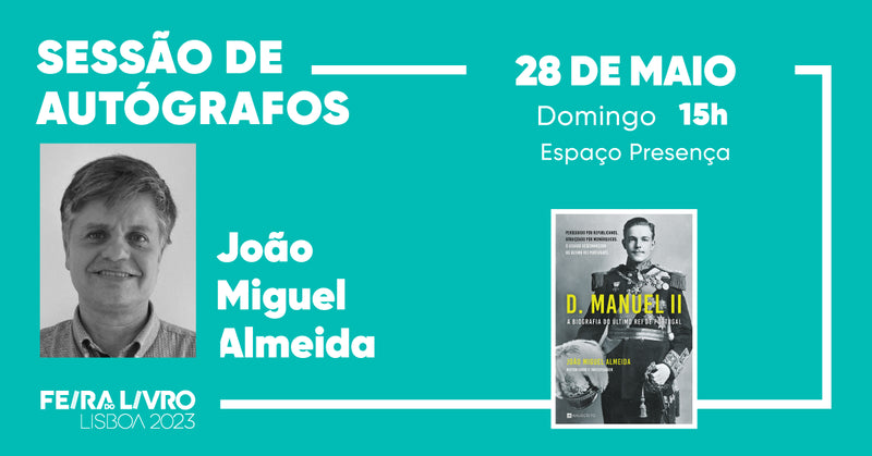 Sessão de Autógrafos com João Miguel Almeida