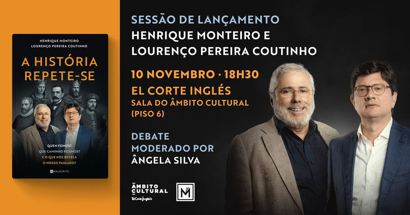 Sessão de apresentação de «A História Repete-se», de Henrique Monteiro e Lourenço Pereira Coutinho