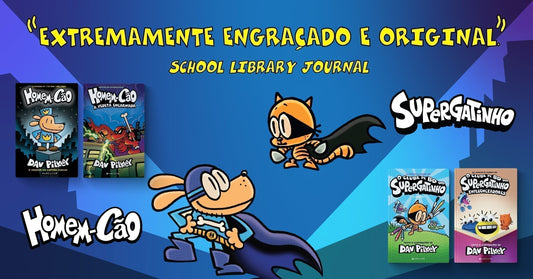 Vamos regressar à escola com o Homem-Cão e o Supergatinho?