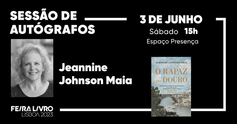 Sessão de Autógrafos com Jeannine Johnson Maia