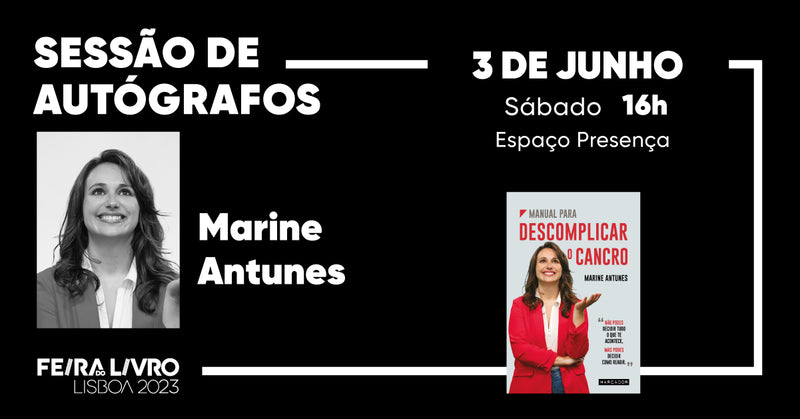 Sessão de Autógrafos com Marine Antunes