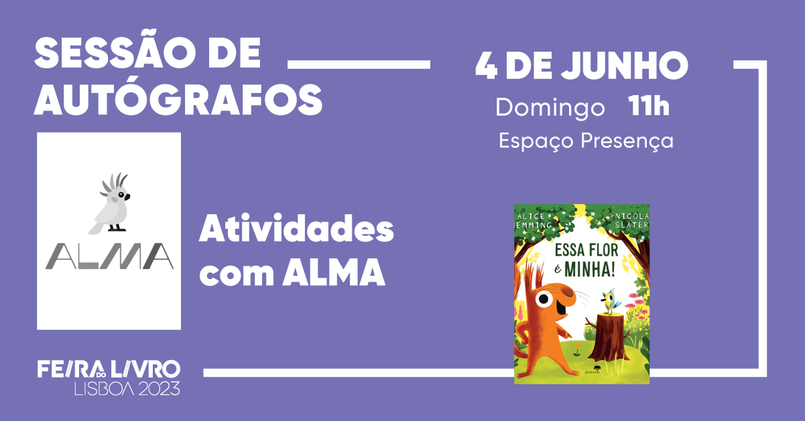 Alma Actividades @ Feira do Livro de Lisboa