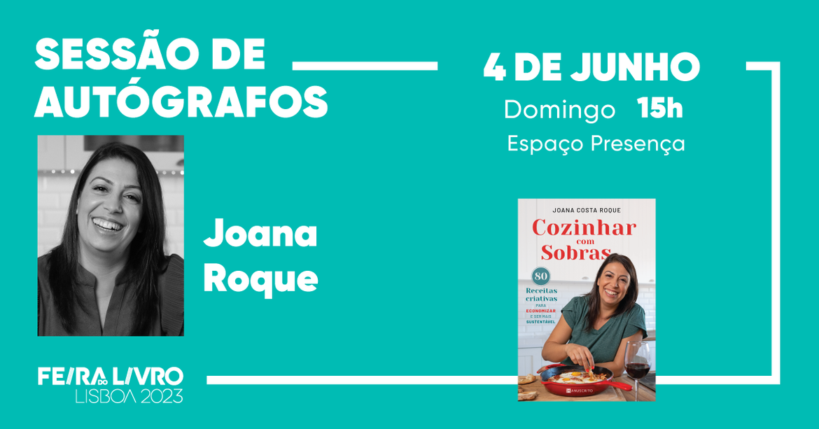 Sessão de Autógrafos com Joana Roque