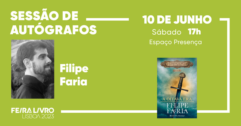 Filipe Faria @ Feira do Livro de Lisboa