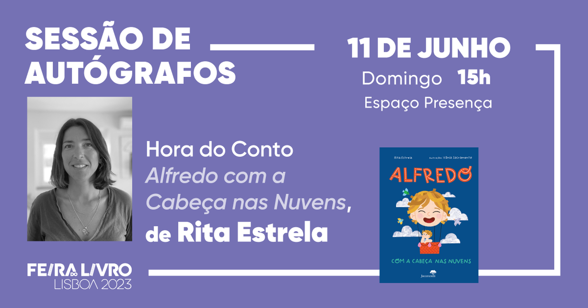 Rita Estrela @ Feira do Livro de Lisboa