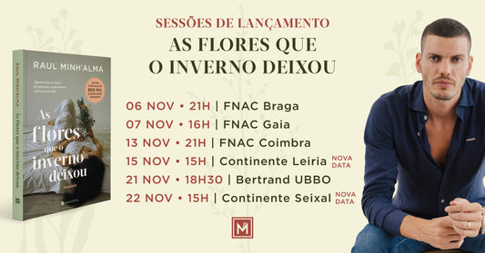 Tour literária | Raul Minh'alma. Consulte todas as datas aqui.