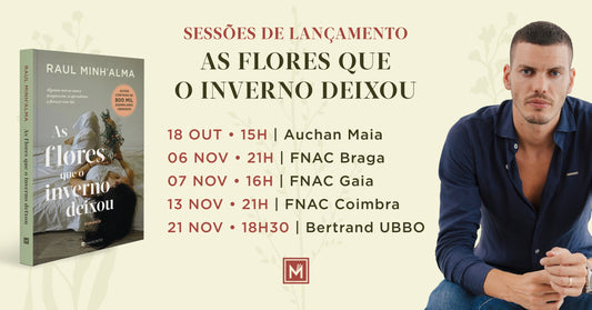 Tour literária | Raul Minh'alma. Consulte todas as datas aqui.