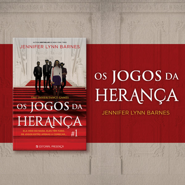 Chegou o aguardado livro «Os Jogos da Herança»