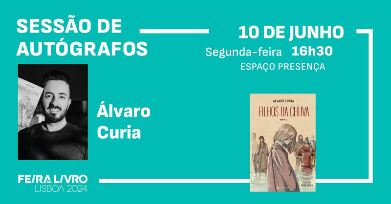 FLL2024 | Sessão de autógrafos com Álvaro Cúria