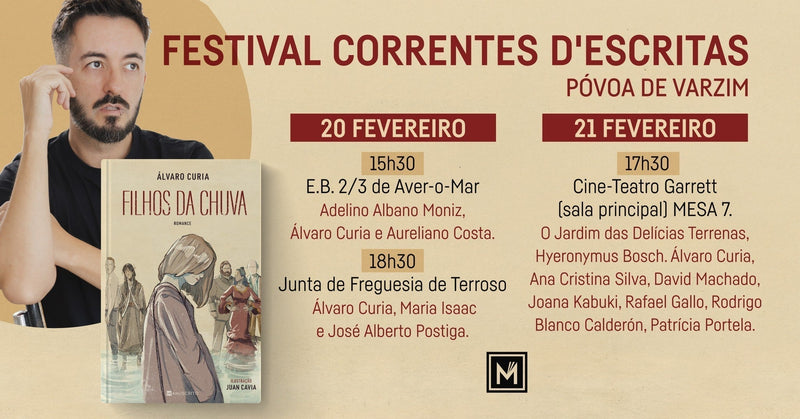 Álvaro Curia @ Festival Correntes d‘Escritas