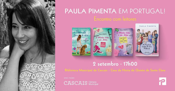 Paula Pimenta em Portugal!