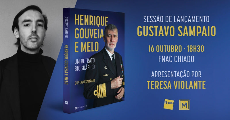 Sessão de apresentação de «Henrique Gouveia e Melo - Um Retrato Biográfico», de Gustavo Sampaio