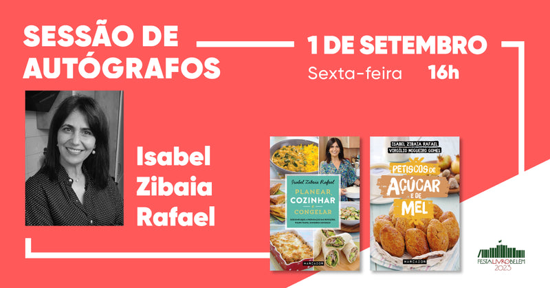 Sessão de Autógrafos com Isabel Zibaia Rafael | FLB