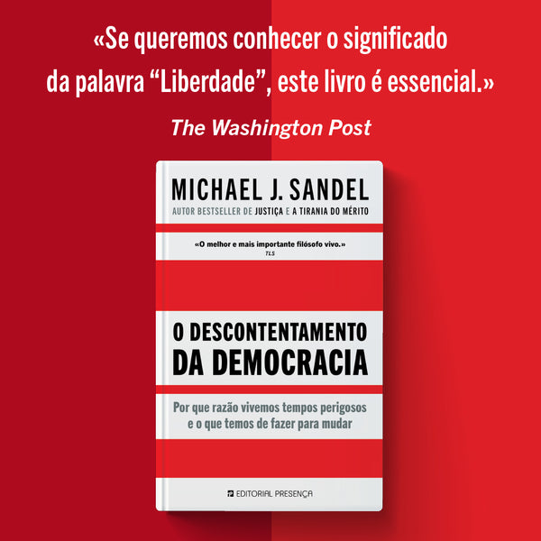 «O Descontentamento da Democracia», de Michael J. Sandel