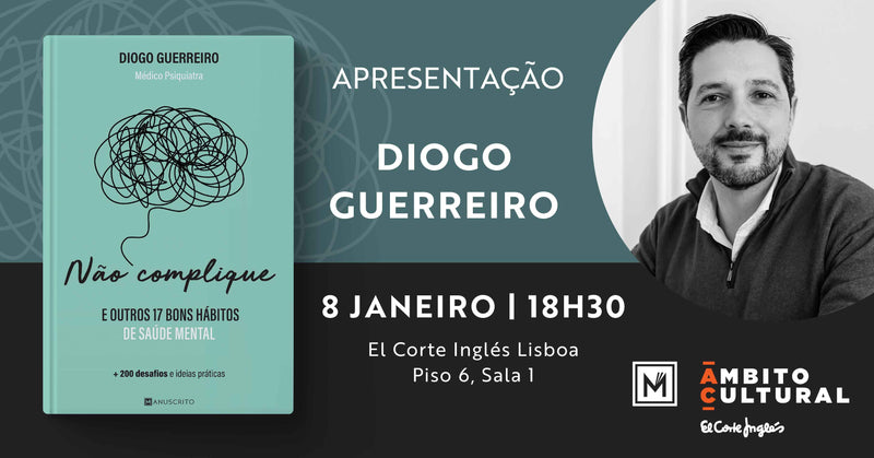 Lançamento de «Não Complique», de Diogo Guerreiro