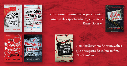 Os thrillers de Holly Jackson que não vai conseguir largar