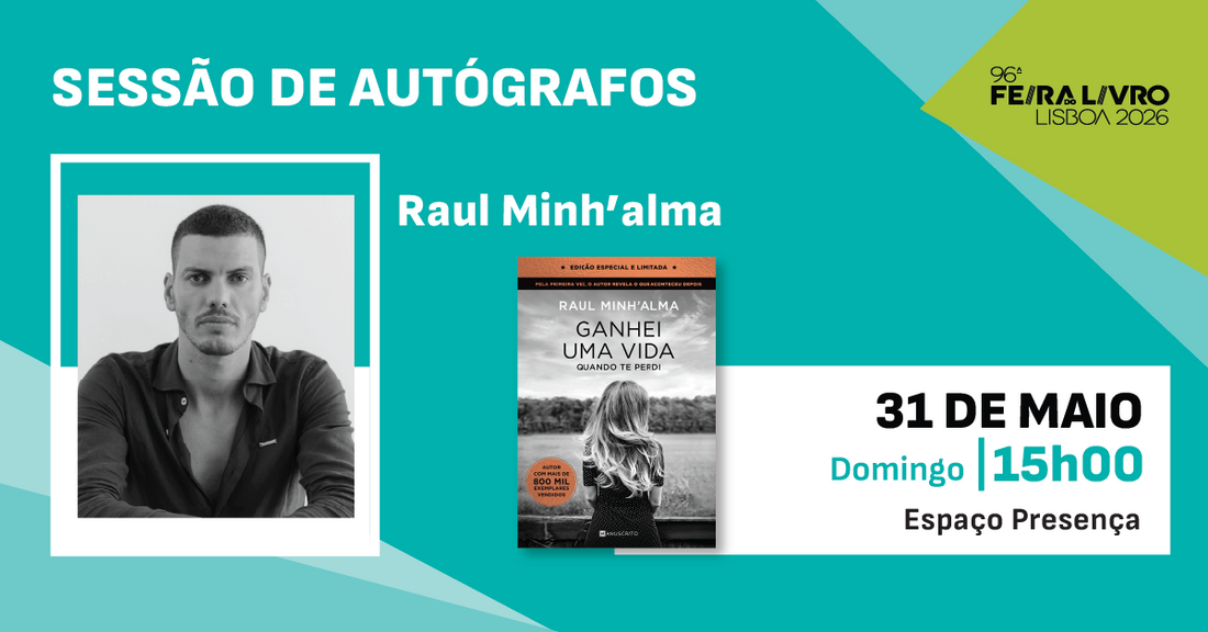 FLL2026 | Agenda 1.ª semana | Raul Minh'alma, Vera de Melo, Rita da Nova e mais.