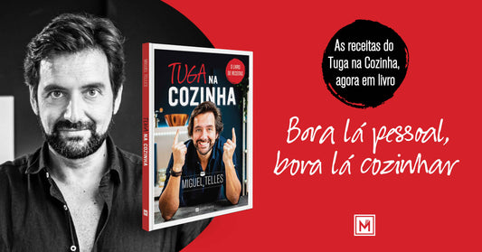 As receitas do Tuga na Cozinha, agora em livro!