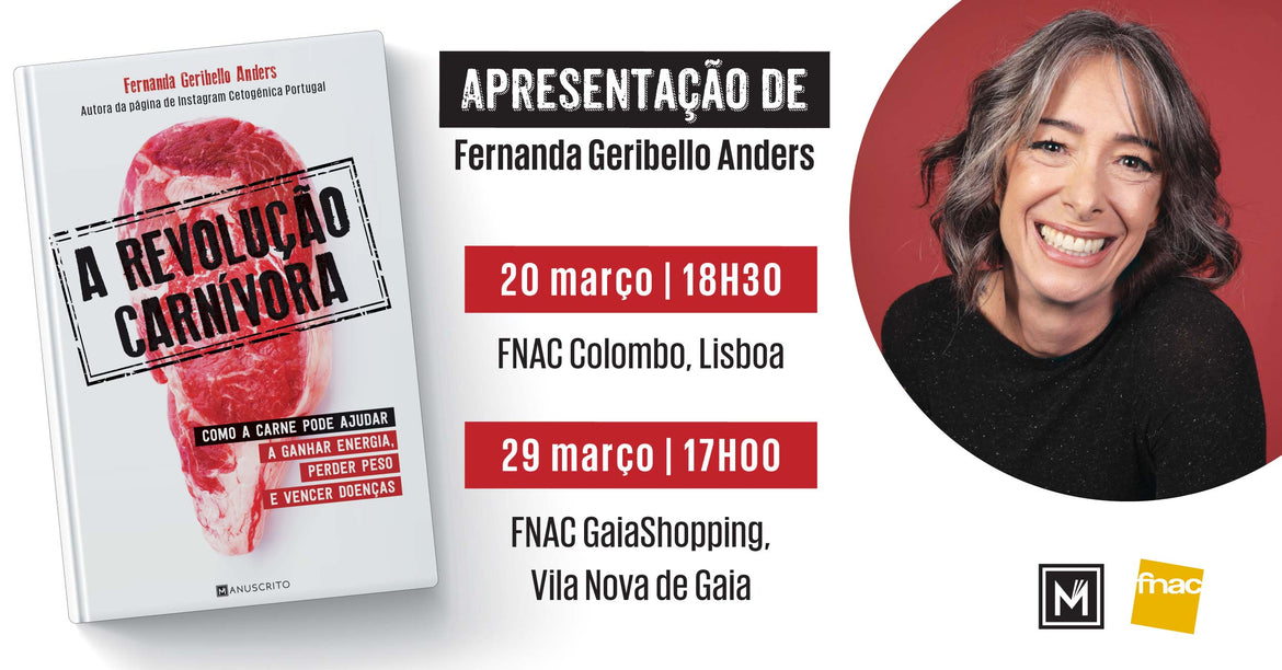 Lançamento de «A Revolução Carnívora», de Fernanda Geribello Anders