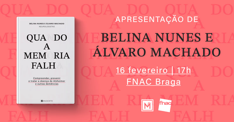Lançamento de  «Quando a Memória Falha», de Belina Nunes e Álvaro Machado